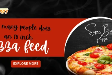How many people does an 18 inch pizza feed