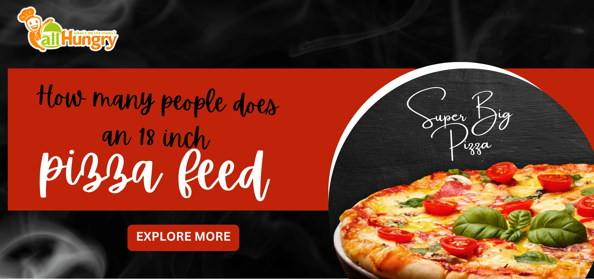 How many people does an 18 inch pizza feed