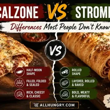 Calzone vs Stromboli: Differences Most People Don’t Know