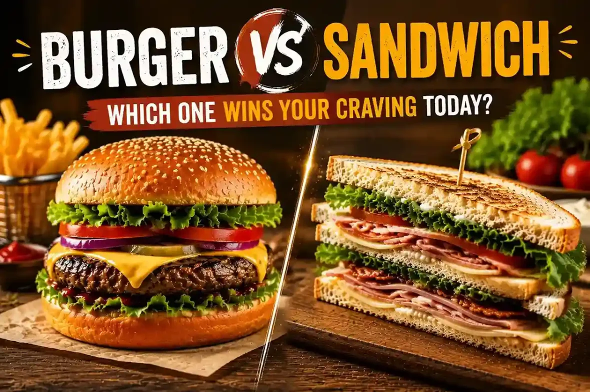 Burger vs Sandwich: Which One Wins Your Craving Today?